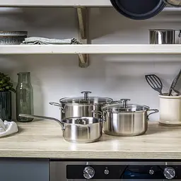 Набір посуду KitchenAid, 5 предметів, 16/20/24 см, 1,5/3,1/4,8 л (CC005088-001) - мініатюра 5