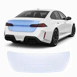 Антигравійна захисна бронеплівка за лекалами для BMW M5 G90 2024- зона кришки багажника