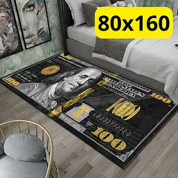 Стильний та зносостійкий килим для дому "100 доларів" 80х160 KT7001756