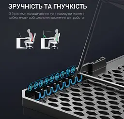 Охолоджувальна підставка для ноутбука до 17,3 дюймів GamePro GPCP-940 6xfans - мініатюра 14