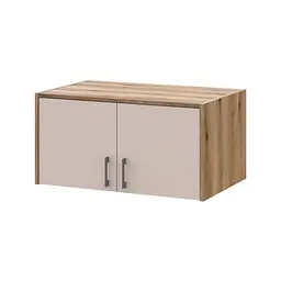Антресоль Doros Ронді Дуб Артізан/Кашемір 2 ДСП 82х52х41 (80737813)