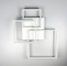 Світлодіодна люстра Ideal Lux Frame Line.F Колір корпусу Хром