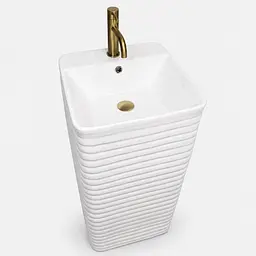 Умивальник VBI Marconia підлоговий 41x41 см white VBI-019034
