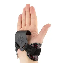 Гаки для тяги на зап'ястя Power System PS-3360 Hooks V2 Black/Red L (PS_3360_Black/Red L) - мініатюра 3