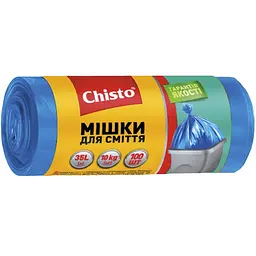 Мішки для сміття Chisto, 35 л, 100 шт.