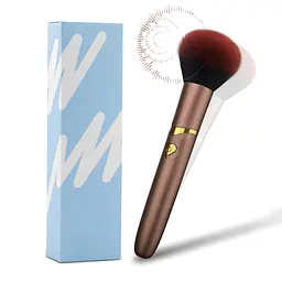Вібратор Passion MakeUp Vibe brown 10 режимів у формі пензлика для макіяжу (4821002029440)