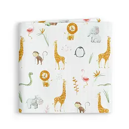 Пелюшки муслінові Cosas Africa Zoo 75x100 см, бежеві - мініатюра 2