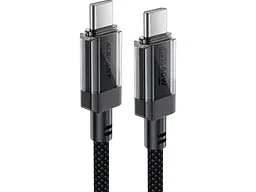 Кабель Acefast C12-03 USB-C to USB-C 60W 1.2м Black (6974316283317) - мініатюра 2