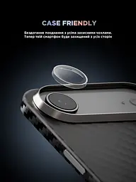 Захисне скло для камери Apple iPhone 17 Air, Supreme BI, прозорий колір, з рамкою, глянцеве скло для захисту лінз, протиударне, прозоре, з клейовим шаром по контуру, не впливає на якість фото, ArmorStandart (ARM86452) - мініатюра 6