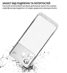 Чохол до мобільного телефона BeCover silicone ZTE Blade A76 4G Transparent (714906) - мініатюра 4