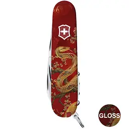 Ніж Victorinox Spartan Zodiac 91мм 13функ Золота змія - мініатюра 4