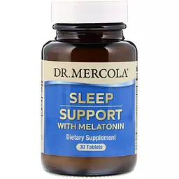 Підтримка сну з мелатоніном Dr. Mercola Sleep Support with Melatonin 30 таблеток