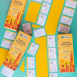 Картки для вивчення іспанської мови English Student - мініатюра 5