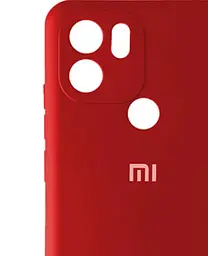 Чохол Full Silicone Case для Xiaomi Redmi A1+/A2+/Poco C50 Red [84379] - мініатюра 2