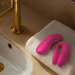 Смарт-вібратор для пар We-Vibe Chorus Pro Electric Pink - мініатюра 20