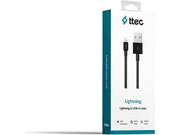 Кабель Ttec Lightning 1m Black (2DK7508S) - мініатюра 6
