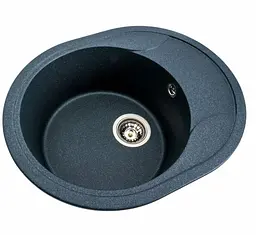 Кухонна мийка VALESO 5847 ONYX матова Антрацит (SP000047032) - мініатюра 2