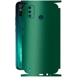 Защитная пленка StatusSKIN для Tecno Spark Go 2020 Корпус Винил Зеленая