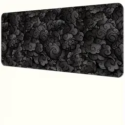 Ігровий килимок Black Clouds / 70х30 см / Black
