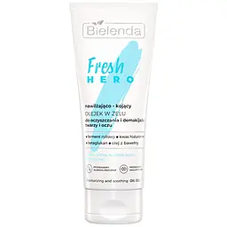 Гель-масло Bielenda Fresh Hero Moisturizing And Soothing Oil Gel для зняття макіяжу 90 г - мініатюра 2