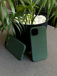 Чохол MAKE Apple iPhone 15 Plus Silicone Green - мініатюра 3