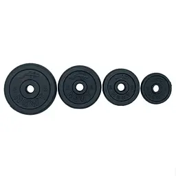 Набір штанга + гантелі металеві Newt Home Gym Set-H NE-M-H-SET-89 89 кг - мініатюра 3