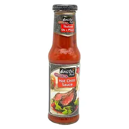 Соус чилі Exotic Food Hot Chilli Sauce гострий 250 мл