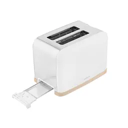 Тостер Wood Modern, 800Вт, метал, 2 слоти, білий ARDESTO kuh0014885 - мініатюра 5