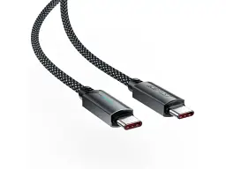 Кабель Acefast C19-03 USB Type-C to USB Type-C 60W 1.2m Black (6974316284475) - мініатюра 3
