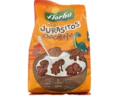 Печенье Florbu Mini Jurasitos Chocolate 400 г (8411414013241)