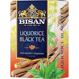 Чай чорний Bisan Liquorice Black Tea 80 г