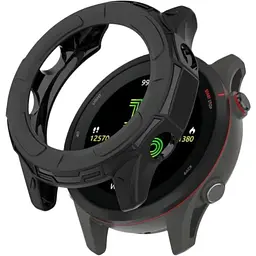 Чохол-бампер DK Силікон Outlines для Garmin Forerunner 955 (black)
