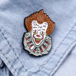 Значок Клоун Оно Пенівайз IT Pennywise Clown PN 23.06 - мініатюра 4