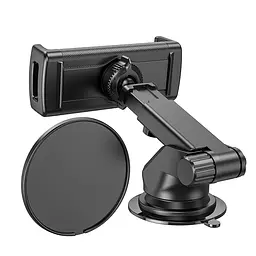 Холдер Hoco CA120 Prospering center console car holder for tablets Чорний - мініатюра 3