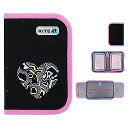 Пенал Kite Love is чорний (K25-622-3) - мініатюра 2