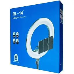 Кільцева лампа RL-14 Soft Ring з пультом  - мініатюра 4
