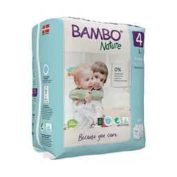 ЕКО Підгузки Bambo Nature Maxi 4 (7-14 кг), 24 шт. Bambo Nature (19254)