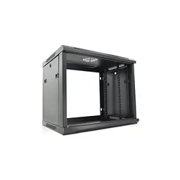 Шафа настінна Merlion 9U 19" 600*450*500 (Ш*Г*В)мм, black (Ml3-6409 / 23527) - мініатюра 2