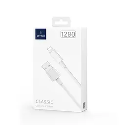 Кабель Wiwu Wi-C006 YouPin Data Cable Lightning Білий - мініатюра 2
