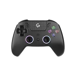 Геймпад GamePro GPS13B BT 5.3/USB/PC/iOS/Android/PS3/PS4 RGB Black (GPS13B)