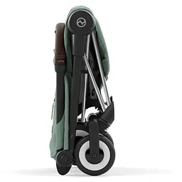Коляска Cybex Coya Chrome Dark Brown Leaf Green  (522004425) - мініатюра 8