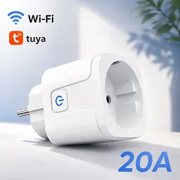 Розумна Wi-Fi розетка Smart Socket Tuya / Smart Life 20 А