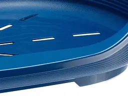 Пластиковий лежак для собак і котів Ferplast Siesta Deluxe 4 синій 61,5×45×21,5 см 70204914 - мініатюра 5