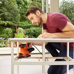 Шліфмашина вібраційна Black+Decker BEW200 200 Вт (BEW200-QS) - мініатюра 10