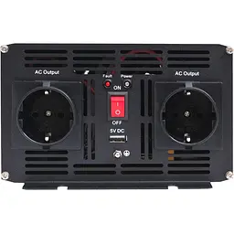 Автомобільний інвертор Pulsepad MSW-1000 12V 1000W Modified Sine Wave [111695] - мініатюра 3