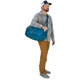 Сумка Osprey Ultralight Stuff Duffel чорна - мініатюра 5