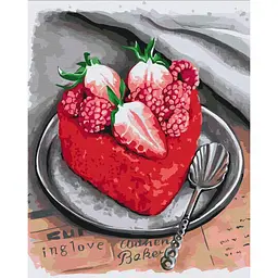 Картина за номерами "Любов на десерт" Anna Kulyk Brushme BS53586 40х50 см