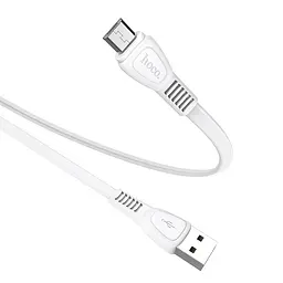 Кабель Hoco X40 Noah charging data cable for Micro White