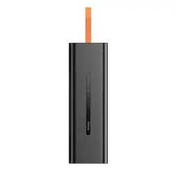 Батарея універсальна Sigma X-power SI20A9QLX 20000mAh, PD/100W, LED, flashlight, cable 100w, black (4827798877814) - мініатюра 3