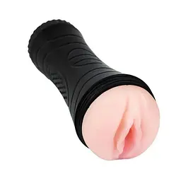 Мастурбатор чашка (Vagina) Babydoll Універсальний.. Чорний 980-2 АAA-3